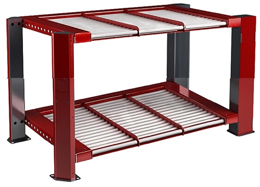 05.Э.078.34.Р.2.6 Роликовый стеллаж для хранения АКБ.