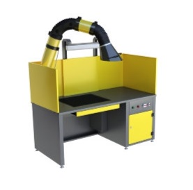 СС-02-07 стол сварочный с вытяжным устройством