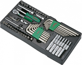 TT-43 Hans ложемент трещотка, головки и Г-образные ключи