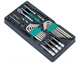 ТТ-1 Hans ложемент 1/4" набор головок и шестигранников