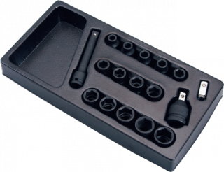TT-21 Hans ложемент ударных головок 1/2" с аксессуарами