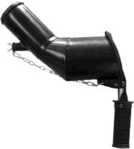 MEN-150x150/SP газоприемная стальная насадка